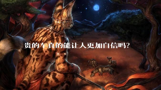 贵的车真的能让人更加自信吗？